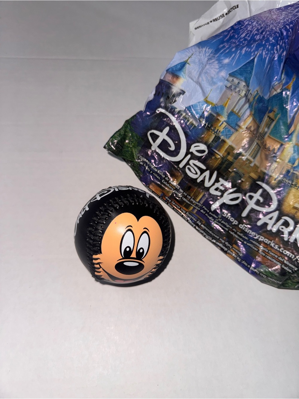 Disney World Mickey Mouse BaseBall - Black